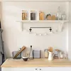 Relaxdays Vorratsgläser mit Bambusdeckel, 3er Set, eckige Produktbild-Vorschau 2