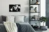 MuchoWow® Poster Pandas - Schwarz - Weiß 30x20 cm - Plakate Produktbild-Vorschau 4