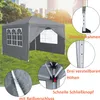 LZQ 3x3m Faltpavillon Pavillon Faltbar mit 4 Seitenwänden, Produktbild-Vorschau 6