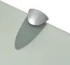 A close-up view of a shelf bracket on a glass shelf. Produktbild-Vorschau