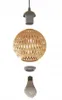 LUXOLAR Pendelleuchten Natural Bambus E27 60 W - Hängelampe Produktbild-Vorschau 3