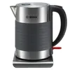 Bosch TWK7S05 Wasserkocher 1,7 Liter 2.2 kW Grau/Schwarz Produktbild-Vorschau 1