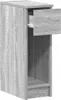 vidaXL Nočný stolík so zásuvkou Grey Sonoma 20x36x60 cm Náhľad obrázku produktu 5