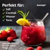KONZEPT Gläser Set 6 teilig ,310ml kleine Saftgläser, ideal Produktbild-Vorschau 2