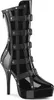 INDULGE-1038 Damen Booties von Devious, Schwarz EU 42, US Produktbild-Vorschau 1