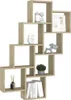 vidaXL Étagère cubique Chêne Sonoma 90x15x119 cm Matériau Voir les images du produit 3