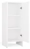 Badezimmerschrank Nina 1D Weiss Regal 3 Fächer 1 Tür Für Produktbild-Vorschau 3