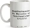Mr. & Mrs. Panda Tasse Spruch Mundharmonika Freude - Weiß - Produktbild-Vorschau 3