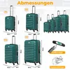 KESSER® 4tlg. Hartschalenkofferset Reisekofferset S-M-L-XL, Produktbild-Vorschau 2