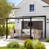 Outsunny Pergola jardin extérieur en aluminium 3 x 3 m Voir les images du produit 2