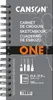 CANSON Carnet de croquis ARTBOOK ONE DIN A4 80 feuilles Voir les images du produit 3