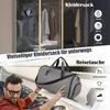 COSTWAY 2v1 príručná taška a taška na odevy, 50L Náhľad obrázku produktu 4
