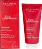 A product shot of a Clarins Eau Dynamisante Energizing Melting Body Lotion tube and its packaging. Anteprima dell’immagine prodotto