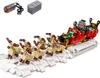 Mould King-10015  Bausteine Weihnachtsschlitten Modell Produktbild-Vorschau 2