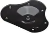 Hettich Tischbein Montageplatte schwarz M10 D60 mm Produktbild-Vorschau 3