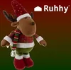 Weihnachts-Rentier - ausziehbar 95cm Ruhhy 22329 Produktbild-Vorschau 7
