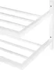 Close-up of a white, two-tiered wall-mounted rack. Produktbild-Vorschau