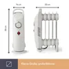 Perel TC78007, Olejový elektrický přímotop, Olej, 1,5 m, Náhled obrázku produktu 8