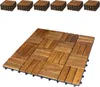BigDean 66er Pack Holzfliesen für Balkon 30x30 cm - 6 Produktbild-Vorschau 1