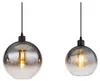 Hängeleuchte, 3-Flammig, Rauchglas, schwarz, L 95 cm Produktbild-Vorschau 9