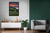 MuchoWow® Gerahmtes Poster Gras - Berge - Abend 60x90 cm - Produktbild-Vorschau 5