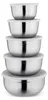 Set di 5 ciotole da cucina, acciaio inossidabile/plastica, Anteprima dell’immagine prodotto 2