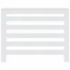 vidaXL Habillage de radiateur Blanc 104x20x82 cm Bois Voir les images du produit 3
