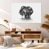 Bild auf Leinwand - Leinwandbild - Bär Tier - 120x80cm - Produktbild-Vorschau 7