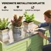 Outsunny Pflanztisch mit Unterschrank aus Holz Produktbild-Vorschau 5