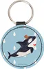 Mr. & Mrs. Panda Schlüsselanhänger Orca Zylinder - Blau Produktbild-Vorschau 1