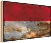 vianmo Holzschild 30x40 cm Monaco Flagge Fahne Wappen Produktbild-Vorschau 1