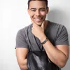 SERASAR | Lederarmband für Männer [Helix] mit Silber Produktbild-Vorschau 4