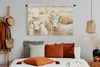 MuchoWow® Wandteppich Wandbehang Schafe - Wolle - Weiß Produktbild-Vorschau 4