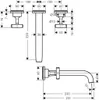 3-Loch Waschtischarmatur AXOR CITTERIO E DN 15 UP m Ros. f Produktbild-Vorschau 3