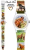Armbanduhr Mädchen Uhr Kinder Pferd Brauner Geschenk analog Produktbild-Vorschau 2