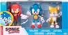 Jakks Pacific - Zestaw 3 Figurek Sonic the Hedgehog Classic Produktbild-Vorschau 1