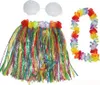 Set di costumi Hawaii Aloha con reggiseno a conchiglia Anteprima dell’immagine prodotto 3
