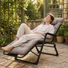 Sdraio da giardino reclinabile pieghevole, cuscino 12 cm, Anteprima dell’immagine prodotto 4