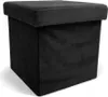 Pufa Perfect Velvet Otwierana Czarna 30x30x30 cm Podgląd zdjęcia produktu 2