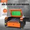 80W CO2 laserový gravírka Gravírování Řezání Tiskárna Náhled obrázku produktu 2