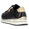 Rieker Damen Leder Sneaker Schwarz Produktbild-Vorschau 7