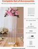 SucceBuy Présentoir pour fleurs de mariage 200x200x800 mm, Voir les images du produit 5