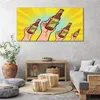 Coloray Bild aus Leinwand 140x70 Leinwand Dekoration - Bier Produktbild-Vorschau 4
