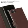 Selencia Custodia a libro in vera pelle per iPhone SE (2022 Anteprima dell’immagine prodotto 4