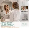 Heidenfeld Infrarot Spiegelheizung | Wandspiegel mit Produktbild-Vorschau 3