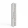 Armoire de salle de bain haute avec étagères MARGO – blanc Voir les images du produit 6