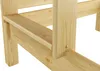 Close-up view of wooden bunk bed structure. Produktbild-Vorschau