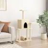 vidaXL Kratzbaum mit Sisal-Kratzsäulen Hellgrau 122 cm Produktbild-Vorschau 10