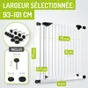 BOMI® Barrière de sécurité bébé à pression 83–243 cm – Voir les images du produit 2