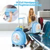 GOPLUS 4 tlg. Kinderkoffer Set, Reisekoffer 35L mit Produktbild-Vorschau 2